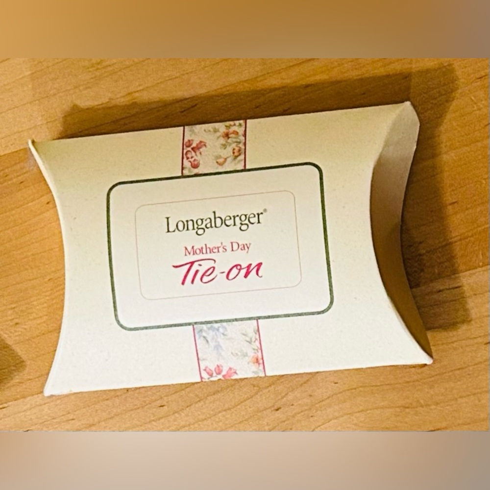Longaberger Decorative Mother’s Day Tie-On Accessory - Brand New